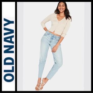NWT Old Navy High Rise Slouchy Taper Jeans